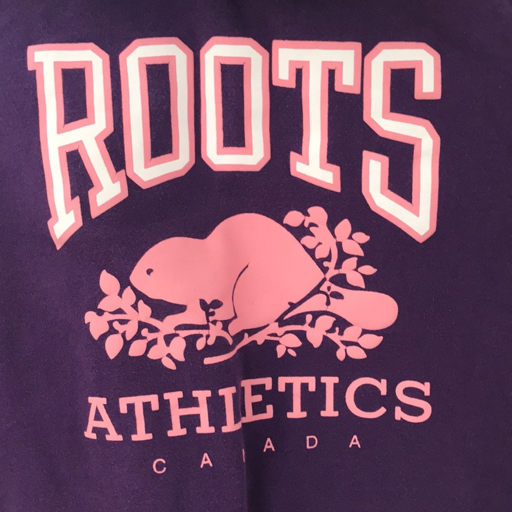 Roots Kids Tunic Sweatshirt Girl Size L 9-10 YRS - Picture 3 of 5